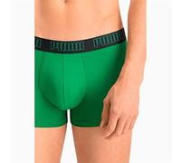 Puma Lot de 2 Boxers pour Homme, Vert Amazone, M