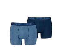 PUMA Lot de 2 Boxers Stretch pour Homme - Confortables et Extensibles , - 007 Denim, S