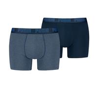 PUMA Lot de 2 Boxers Stretch pour Homme - Confortables et Extensibles, Denim - New, XL