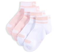 PUMA Clyde Lot de 2 paires de chaussettes junior, rose/blanc, 35-38