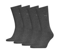 PUMA Lot de 2 paires de chaussettes classiques pour homme, Anthracite 201, 43-46
