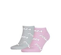PUMA Lot de 2 paires de chaussettes unisexes