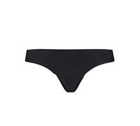 PUMA Lot de 2 Strings Coutures pour Femme Thong Panties, Noir, M