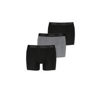 PUMA Lot de 3 boxers pour homme - Sous-vêtements quotidiens, Noir/gris, XL