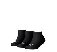 Puma Lot De 3 Paires De Chaussettes Courtes Pour Enfant, Vêtements, Noir, 31-34