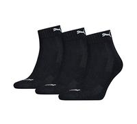 PUMA Lot de 3 paires de chaussettes de sport basses unisexes à rayures