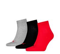 PUMA Lot de 3 paires de chaussettes hauteur 3/4 Unisexe