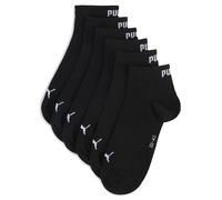 PUMA Lot de 3 paires de chaussettes hauteur 3/4 Unisexe, Vêtements, Noir, 43-46 43-46