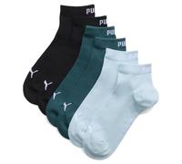 PUMA Lot de 3 paires de chaussettes hauteur 3/4 Unisexe, Vêtements, Vert, 35-38 35-38