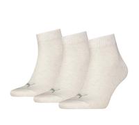 PUMA Quartier uni en Coton recyclé Chaussette, Oatmeal, 47-49 (Lot de 3) Mixte