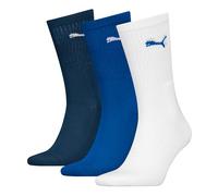 PUMA 7312 Crew Sock, Bleu Combo, 43-46 (Lot de 3) Mixte