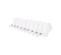 PUMA Lot de 3 paires de chaussettes unisexes, Blanc., 35-38