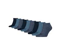 PUMA Lot de 3 paires de chaussettes unisexes, Bleu denim 460, 39-42