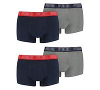 Puma Trunk sous-vêtement, Bleu/Gris, M (Lot de 2) Homme