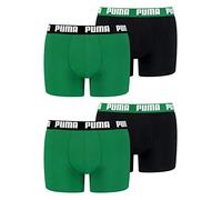 PUMA Lot de 4 boxers pour homme, - 035 Amazon Green, XL