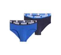 PUMA Lot de 4 slips Everyday Homme, Accessoires, Bleu, M M