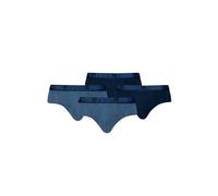 PUMA Lot de 4 slips pour homme, 007 - Denim, S
