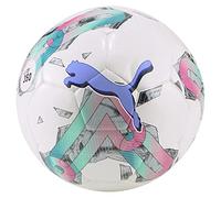 PUMA X balles d'entraînement Garçon, Blanc-Rose Rouge-Aqua Foncé, 5