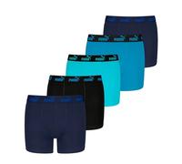 Puma Lot de 5 Boxers Basiques pour garçon, Bleu Combo, 158-164