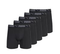 Puma Lot de 5 Boxers Performance Sous-vêtements pour Hommes, Noir, M