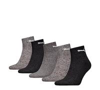PUMA Lot de 5 Paires de Chaussettes Courtes Unisexe Chaussettes Mixte (lot de 5)
