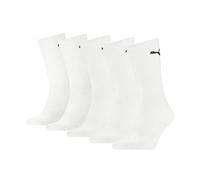 PUMA Lot de 5 paires de chaussettes unisexes, Blanc., 47-49