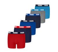 PUMA Lot de 6 boxers Enfant et Adolescent, Vêtements, Rouge, 10 10