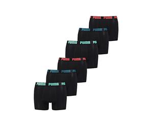 PUMA Lot de 6 boxers pour homme - Motif chat
