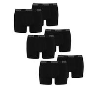 PUMA Lot de 6 boxers pour homme - Sous-vêtements sportifs rétro, Noir/noir (230), XXL