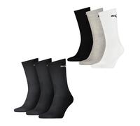 PUMA Lot De 6 Chaussettes De Sport Unisex Crew Coton