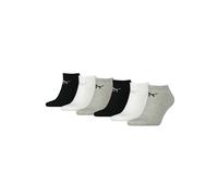 Puma Lot De 6 Paires Chaussettes Sneaker Unisexe Rétro En Coton Mélangé