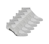 PUMA Lot de 6 paires de chaussettes basses pour femme, gris, 9-11