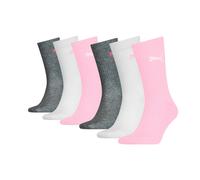 Puma Lot De 6 Paires De Chaussettes Classic Enfant Et Adolescent, Shop, Rose Water, 27-30