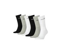 PUMA Lot de 15 paires de chaussettes de tennis unisexes pour homme et femme, Blanc/gris/noir (325), 43-46