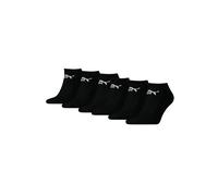 PUMA Lot de 6 paires de chaussettes de sport Clyde pour homme et femme - 35-38 39-42 43-46 47-49 - Noir, blanc, gris, bleu