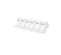 PUMA Lot de 6 paires de chaussettes de sport Clyde pour homme et femme - 35-38 39-42 43-46 47-49 - Noir, blanc, gris, bleu
