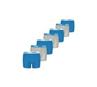 PUMA Lot de 7 boxers pour garçon et enfant, 417 - Bleu/gris, 176