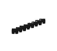 PUMA Lot de 8 boxers pour homme - Caleçon Comfort Stretch, 001 Black/Black + 001 Black/Black + 002 Black/Phantom + 002 Black/Phantom, L