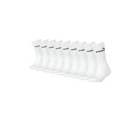 PUMA Crew Lot de 6 paires de chaussettes de tennis pour enfant Unisexe pour filles et garçons, Blanc., 35-38