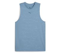 PUMA M CLOUDSPUN Débardeur en relief Bleu froid