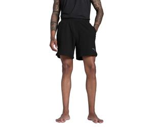 PUMA M Move CLOUDSPUN 6" Short, Short tricoté Mixte, PUMA Black-PUMA Black,