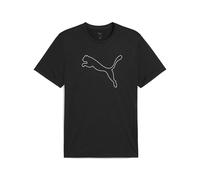 PUMA M TAD Essential Heather Cat Tee (CF Large Cat), T-Shirts Mixte, PUMA Black Heather, XL