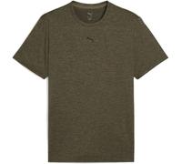 PUMA M TAD Essentials Heather Cat Tee (CF Small Cat), T-Shirts Mixte, Loden Green Heather,