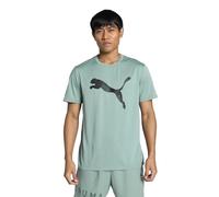 PUMA M TAD Essentials Solid Cat Tee (CF big Cat), T-Shirts Mixte, Green Moon,
