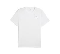 PUMA M TAD Essentials Solid Cat Tee (LC Small Cat), T-Shirts Mixte, PUMA White, S