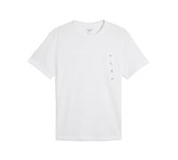 PUMA M TAD Tech Triblend Tee, T-Shirts Mixte, PUMA White,