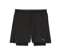 PUMA M Tech Short d'entraînement 2 en 1 Stretch tissé