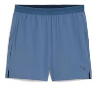 PUMA M Tech Short d'entraînement tissé Extensible Indigo foncé 12,7 cm