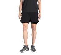 PUMA M Training Tech 2IN1 Short, Short tissé Mixte, PUMA Black, XXL