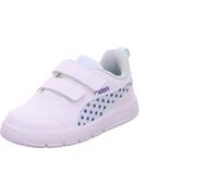PUMA Mädchen Sneaker Courtflex V3 33260-21, 33260-22, 33260-23, 33260-24, 33260-25, 33260-26 PUM-398759 blanc/bleu 22